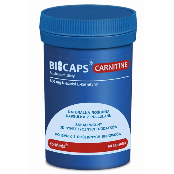 Bicaps Carnitine N-acetyl L-karnityna ForMeds