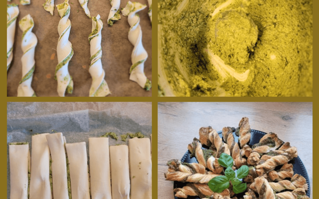 Paluchy z bazyliowym pesto