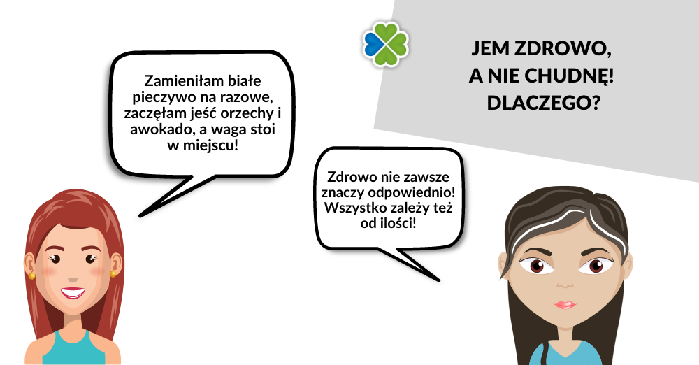 JEM ZDROWO – DLACZEGO NIE CHUDNĘ?